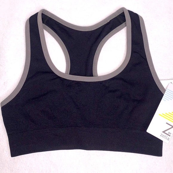 Seamless Sports Bra in Black Z by Zella  - Picture 1 of 5
